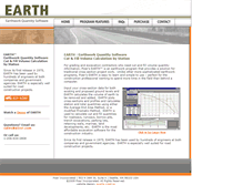 Tablet Screenshot of earthworksoftware.com